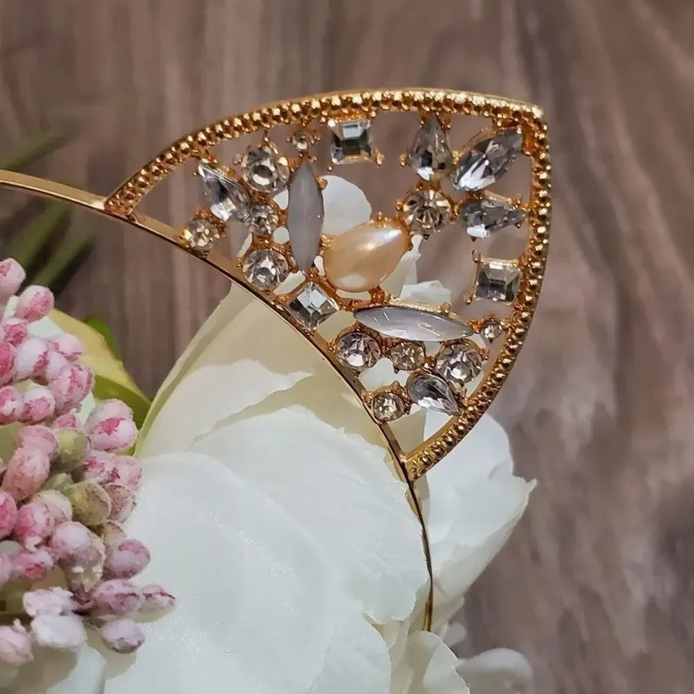 𝅺Jeweled ears‎ headband
